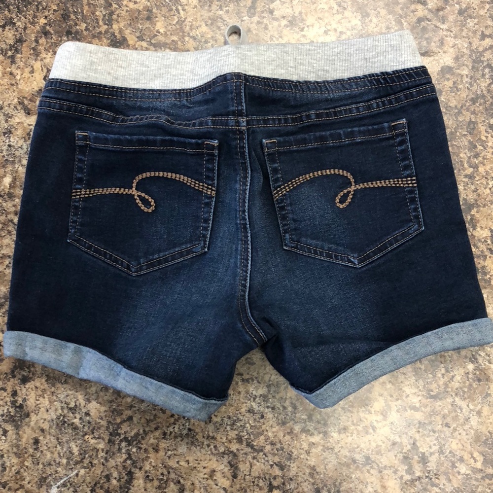 Justice Denim Cuffed Short